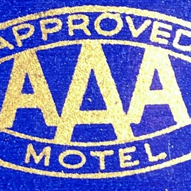 1940's-50's Full Matchbook - Fawn Motel AAA - Pierre, SD