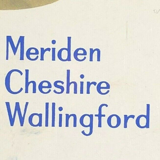 60's-70's Full Matchbook First Federal Savings Meriden Cheshire Wallingford, CT