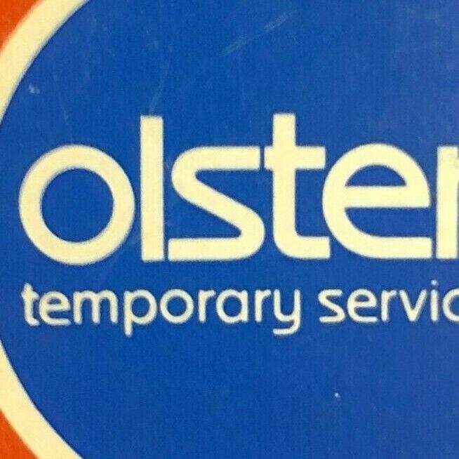 Olsten Temporary Services c1970's-80's Full Matchbook