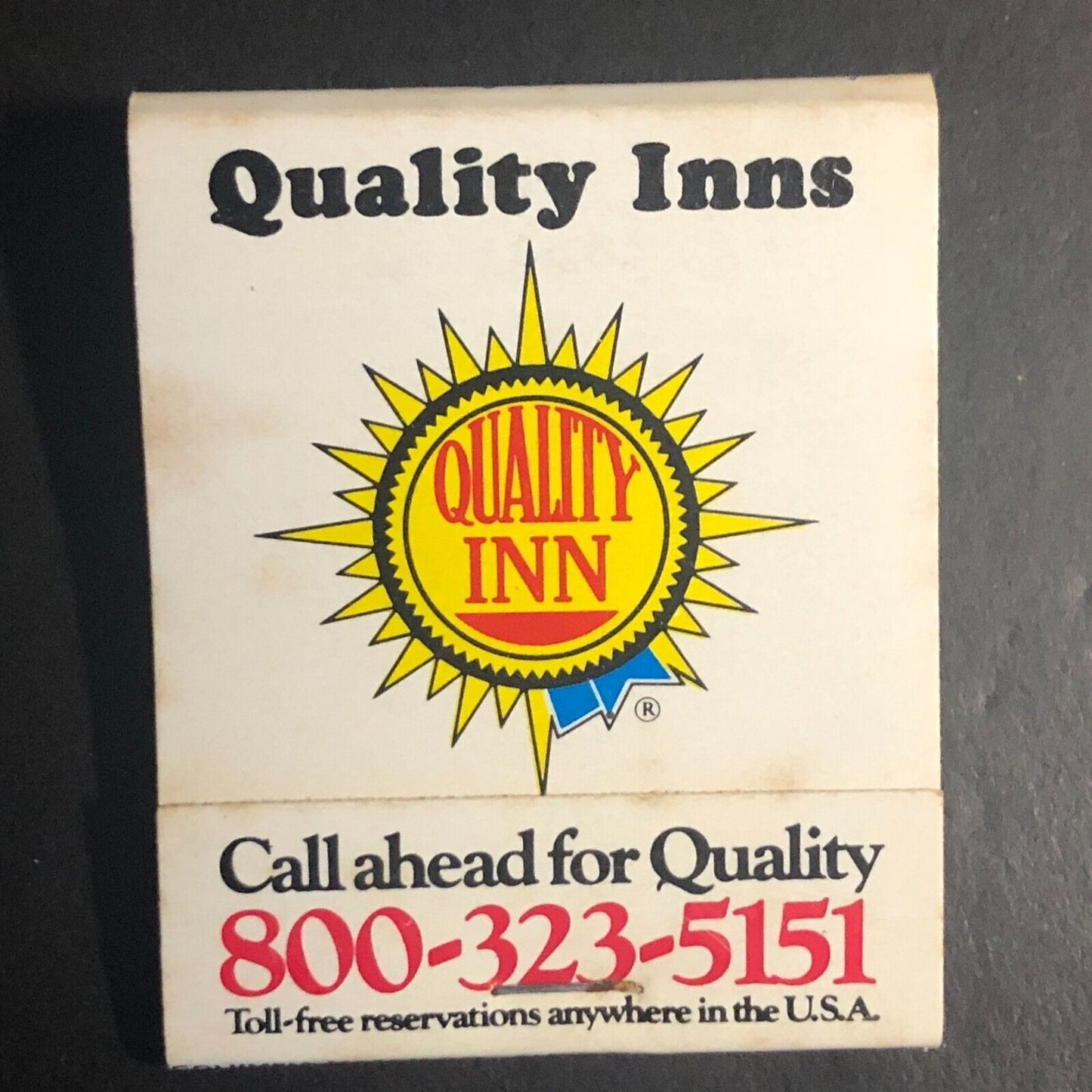 Quality Inn Merry Acres Albany, GA Full Matchbook c1974-79