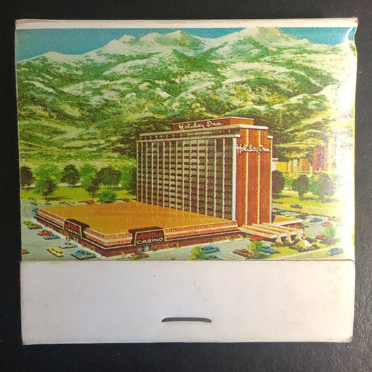 Monte Carlo Casino Holiday Inn Downtown Reno Full Matchbook c1975-85