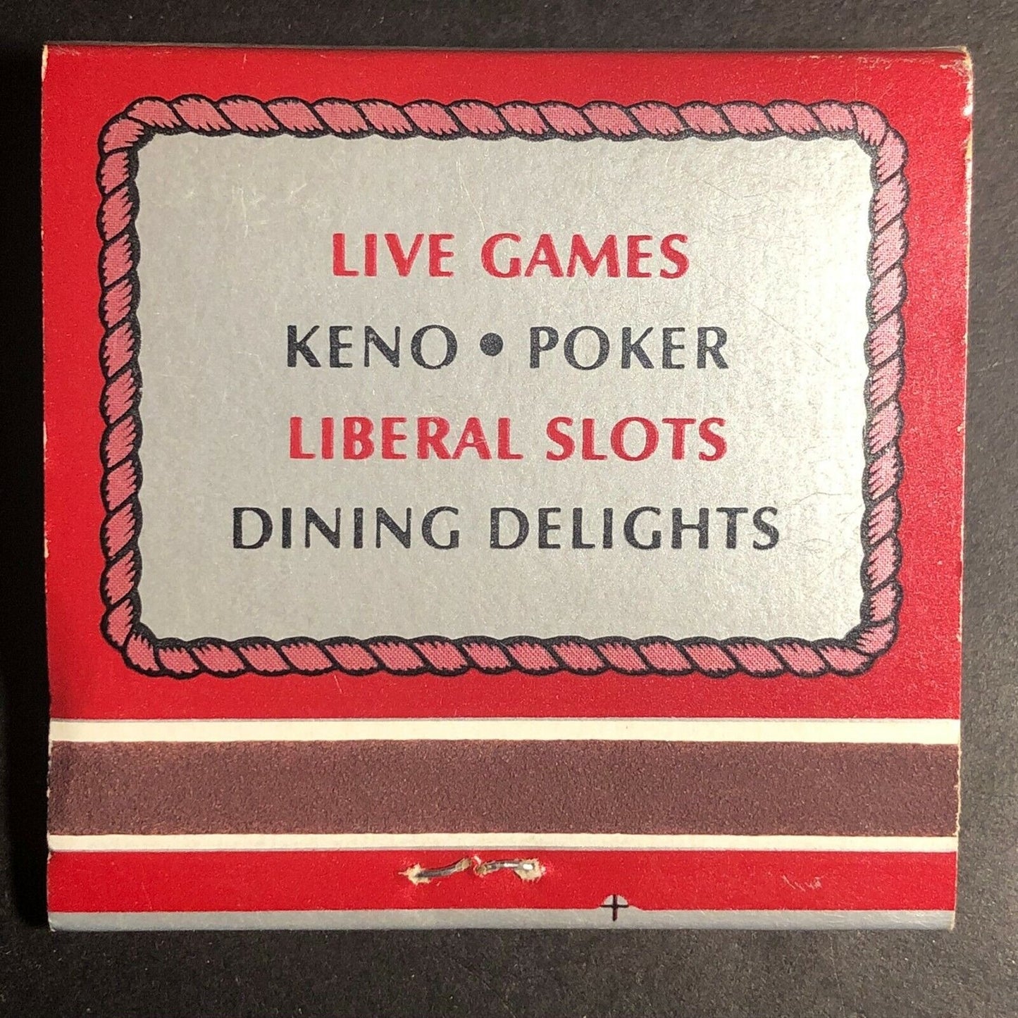 1970's-80's Full Matchbook "Silver City Casino" Las Vegas, NV