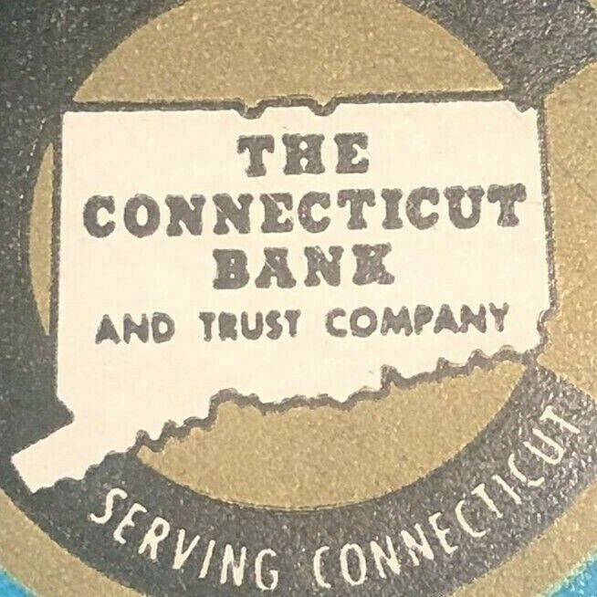 1950's-60's Full Matchbook "Connecticut Bank and Trust"