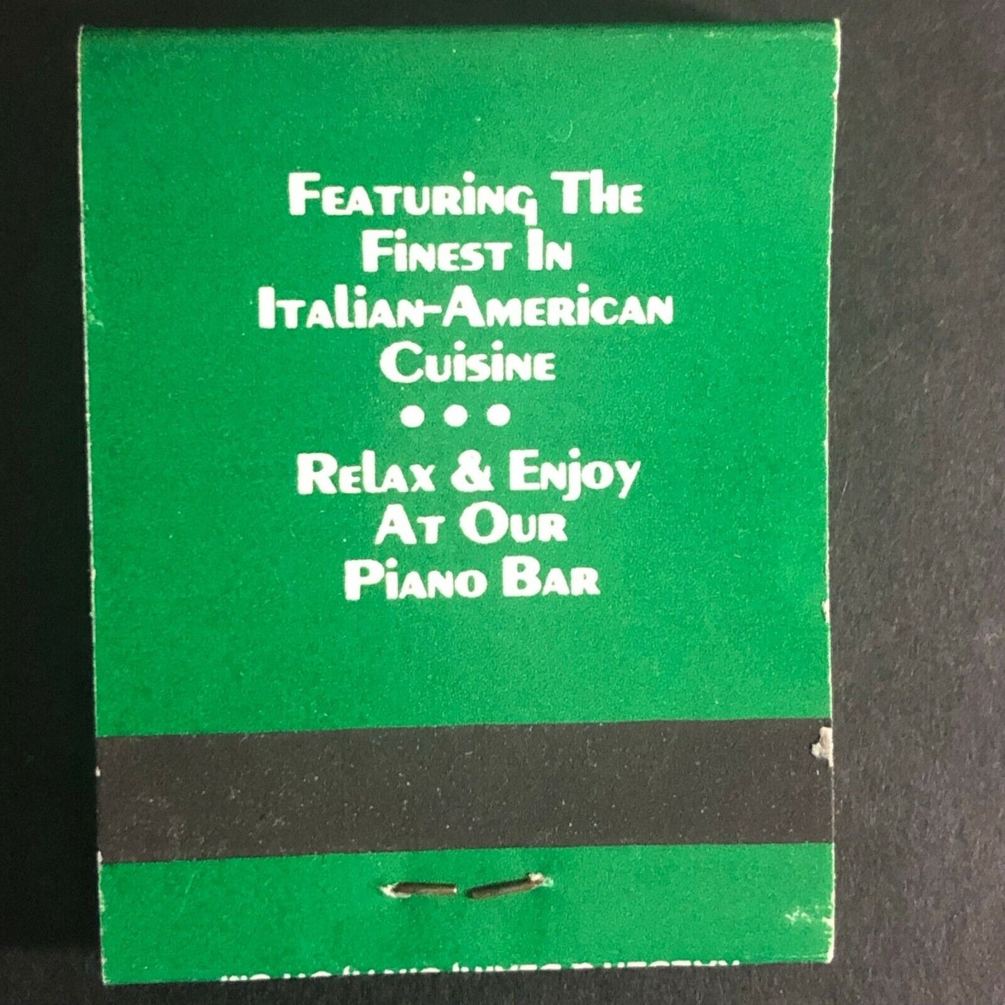 Wheeling, IL Ristorante Positano c1970's-80's Full Matchbook