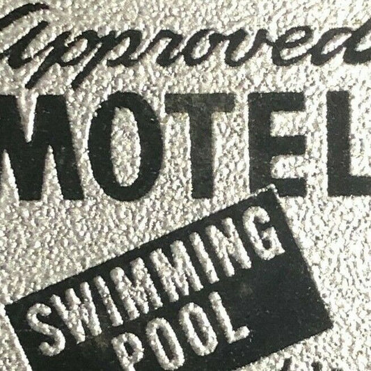 1930's-40's Full Matchbook "Sunset Motel" Mile West ON U.S. 180 Anson, TX