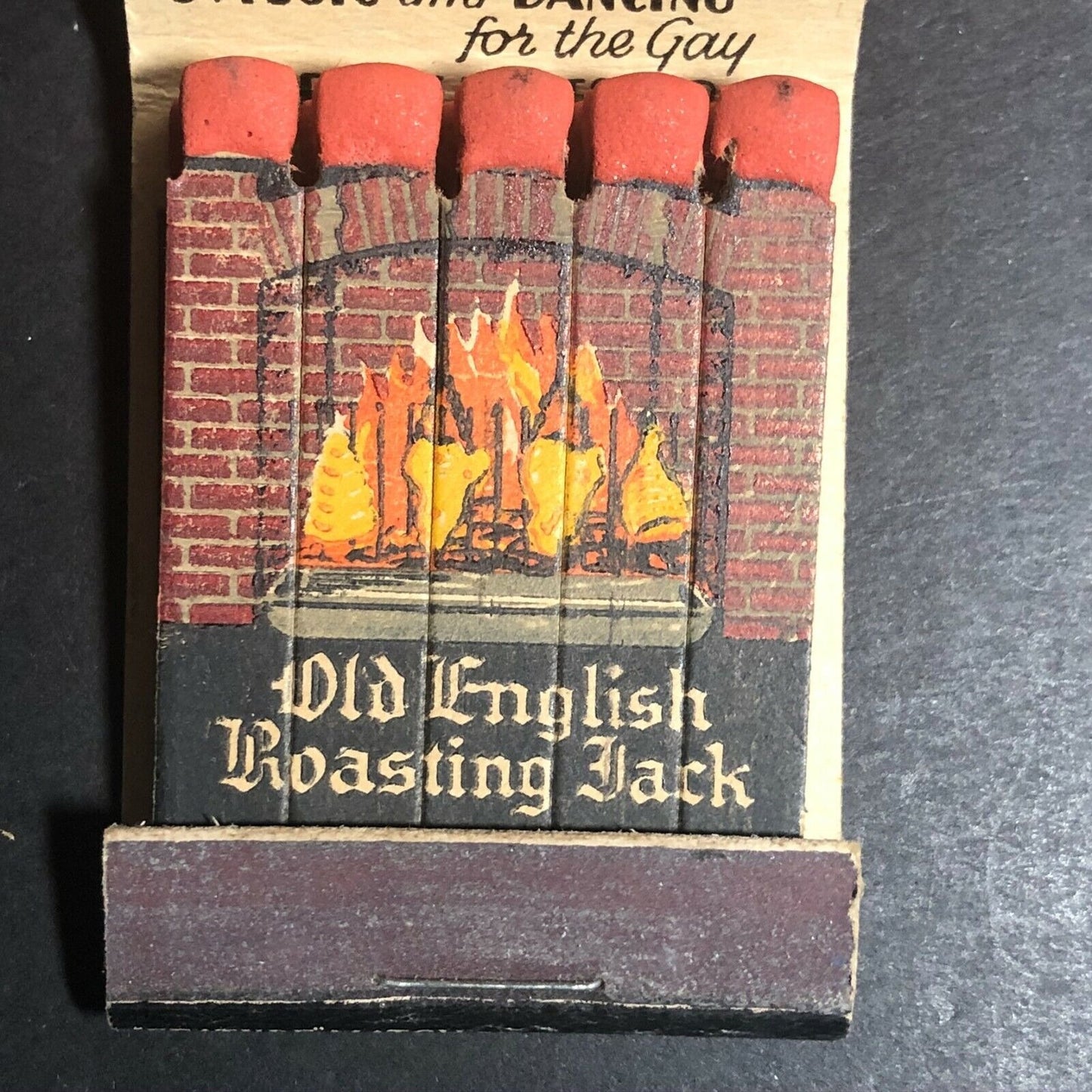 1930's-40's Full Matchbook "The Brass Rail" 7th ave NYC FEATURE