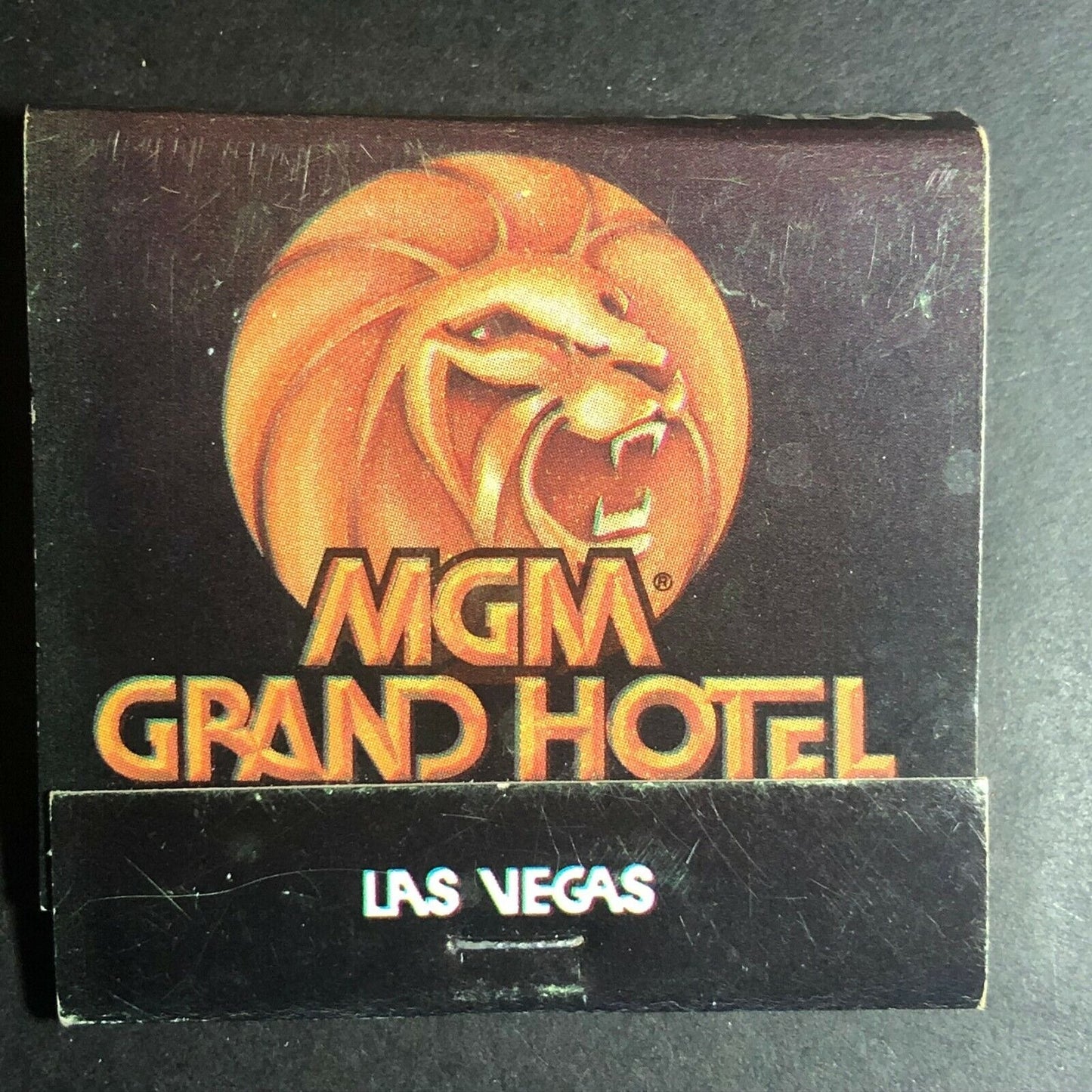 "MGM Grand Hotel" Las Vegas Caruso's Restaurant 1980's Full Matchbook