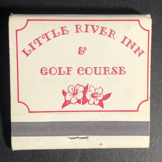 Little River Inn Golf Course Mendocino, CA Full 28-Strike Matchbook c1975-85