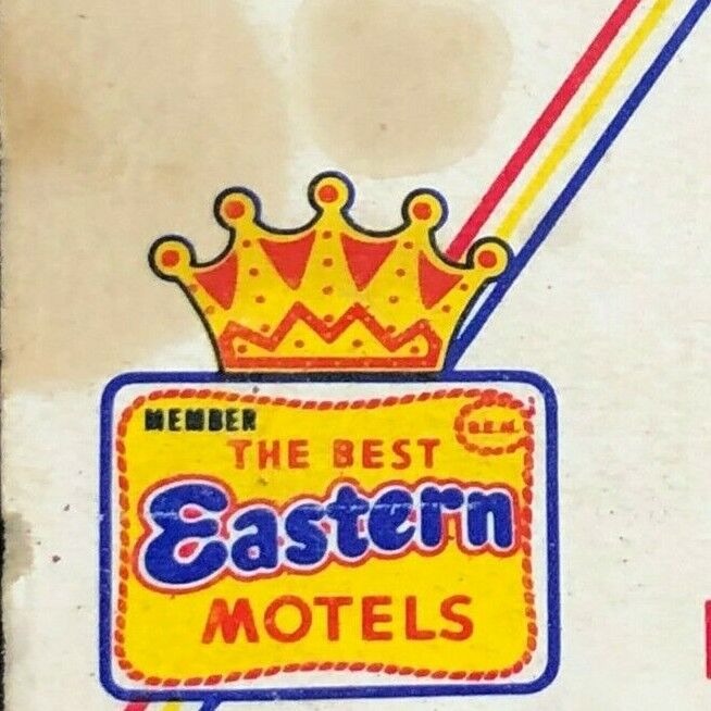 Best Western Best Eastern Hotels c1960's-70's Full Matchbook