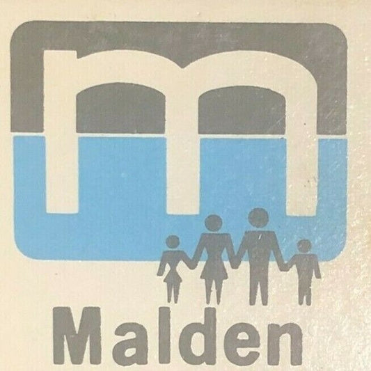 1960's-70's Full Matchbook "Malden Savings Bank" Malden, MA