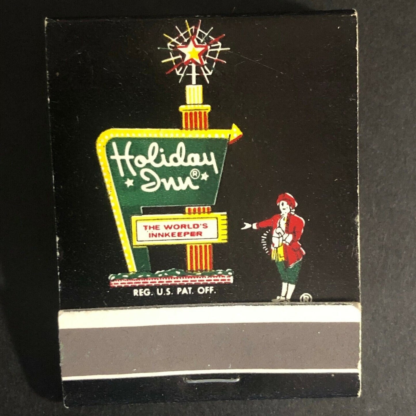 South Bend Indiana Holiday Inn Holidex Computer c1965-73 Full Matchbook