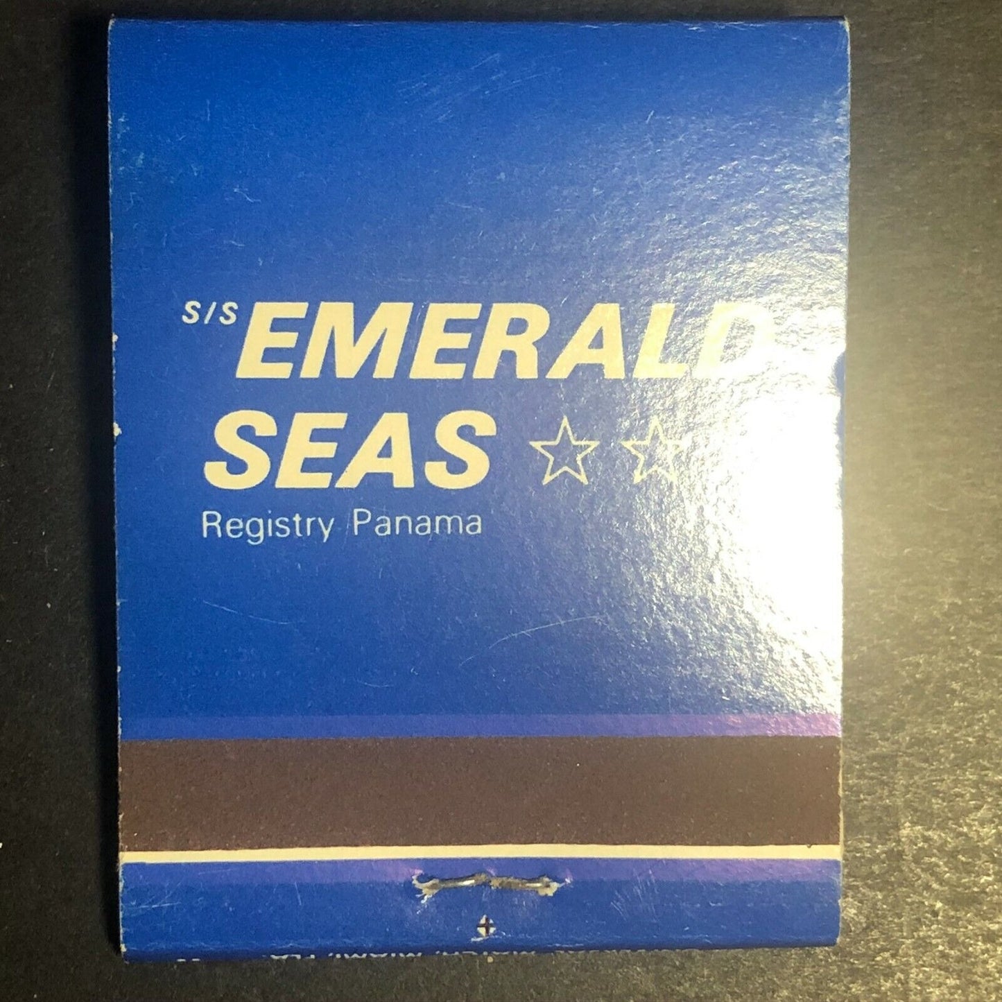 "Eastern Steamship Lines" "Emerald Seas" Panama 1960's-70's Full Matchbook