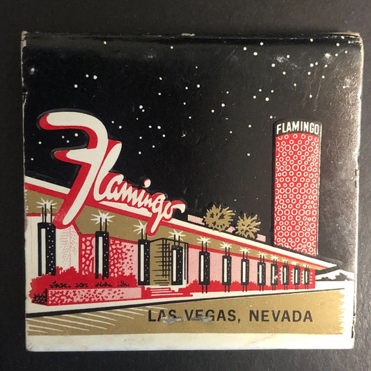 Flamingo Las Vegas Nevada Full Matchbook c1950's-60's VGC
