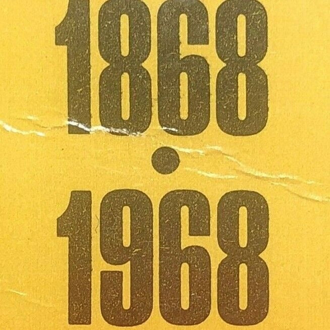 Union & Trust 100th Anniversary New Haven, CT Scarce 1968 Full Matchbook