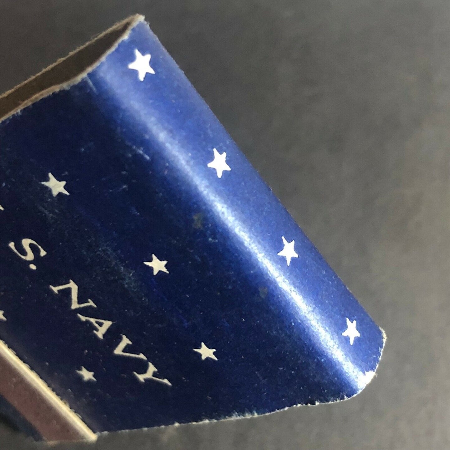 Scarce c1940's WWII Full Matchbook U.S. Navy - Anchor Chain Stars