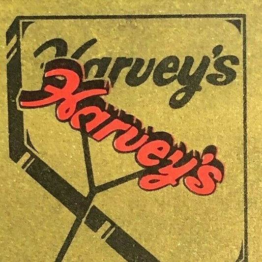 1970's-80's Full Matchbook "Harvey's Resort Hotel" South Lake Tahoe, NV