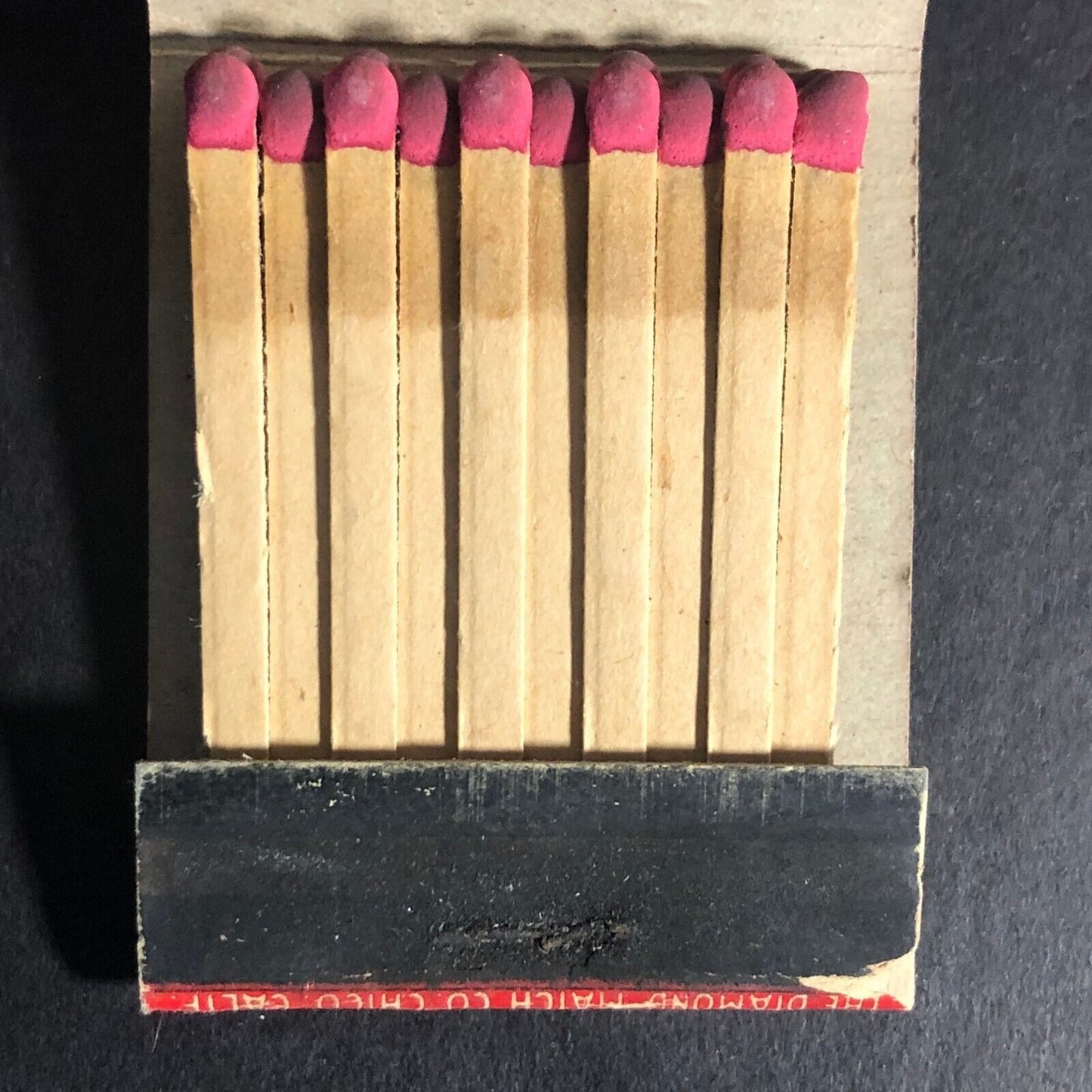 Benjamin Franklin Hotel Seattle 20-Strike Full Matchbook c1940's-50's Scarce