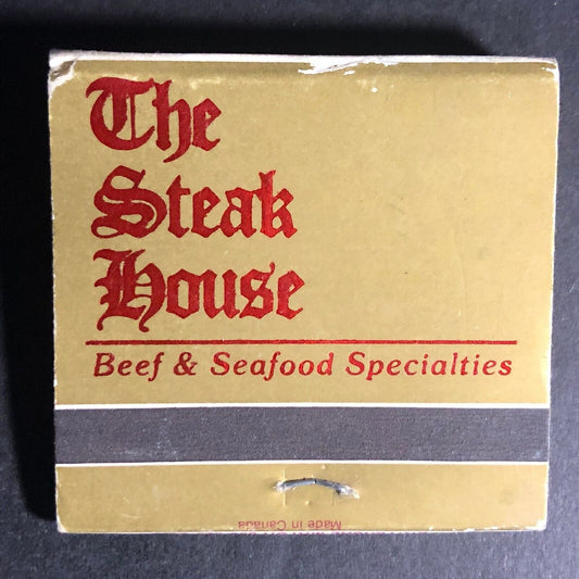 Bally's Reno Nevada / The Steak House Full 30-Strike Matchbook c1980's