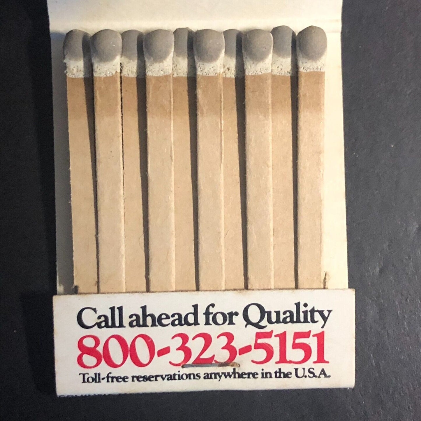 Quality Inn Merry Acres Albany, GA Full Matchbook c1974-79