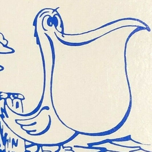 1960's-70's Full Matchbook "Pat's Place" 220 W. Miami Ave. Venice, FL - Pelican