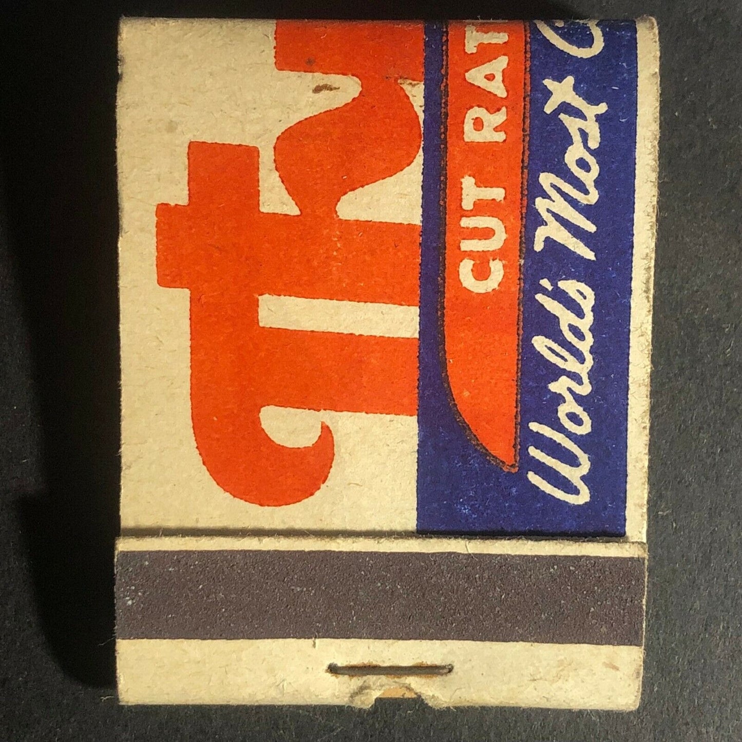 Scarce c1940's-50's Full Matchbook Thrifty Cut Rate Drug Stores