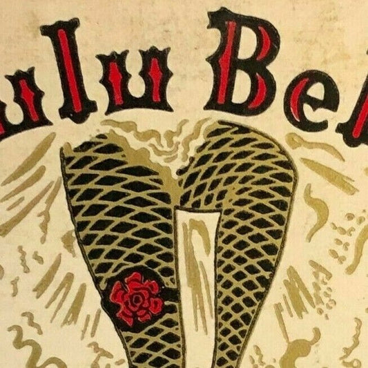 1950's-60's Full Matchbook Advertising - Lulu Belle Restaurant Scottsdale AZ