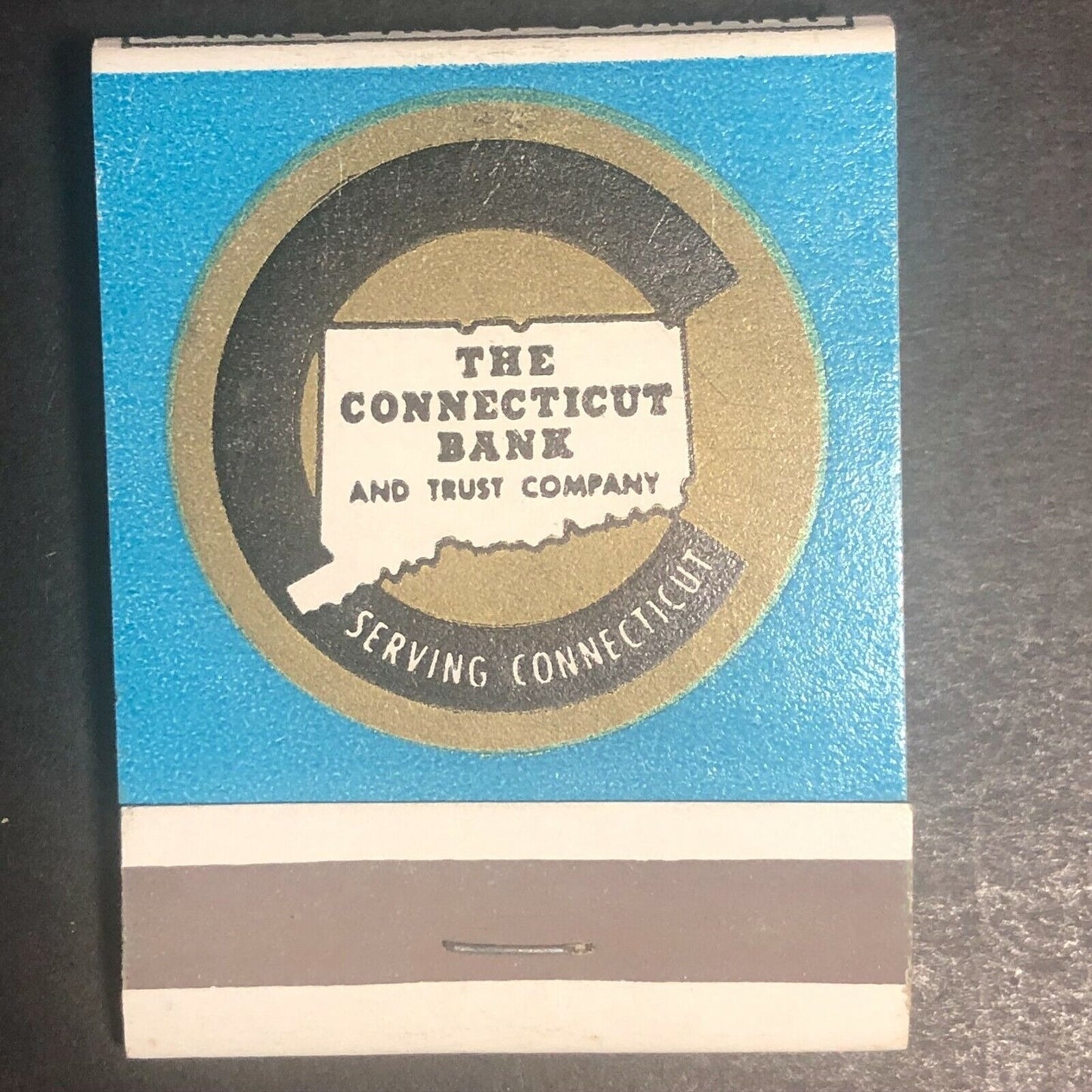 1950's-60's Full Matchbook "Connecticut Bank and Trust"