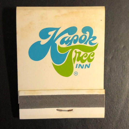 Kapok Tree Inn Restaurant Florida Full Matchbook c1968-74 VGC