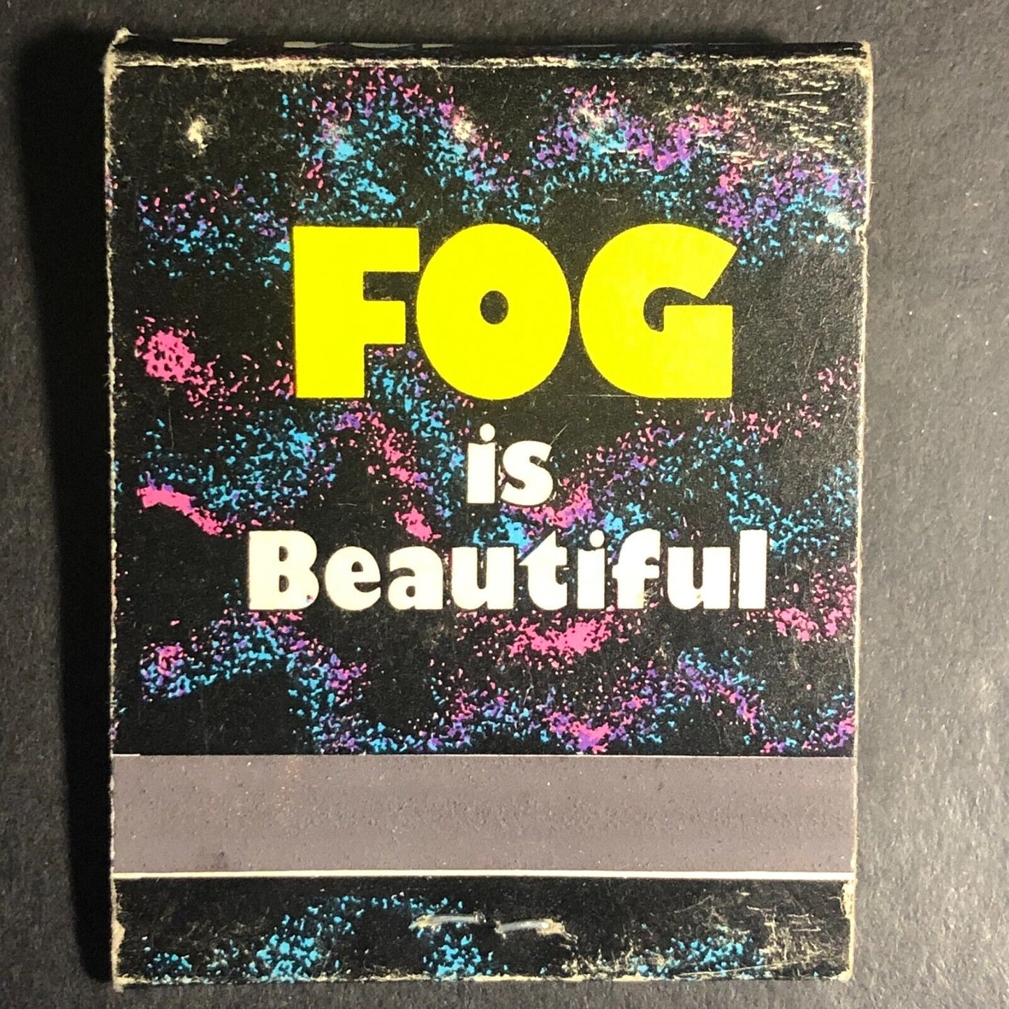 KFOG FM 104.5 "Fog is Beautiful" Full Matchbook c1982 Scarce