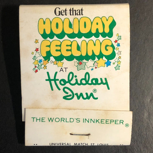 Holiday Inn Lake Placid "Holiday Feeling" Full Matchbook c1974-80's