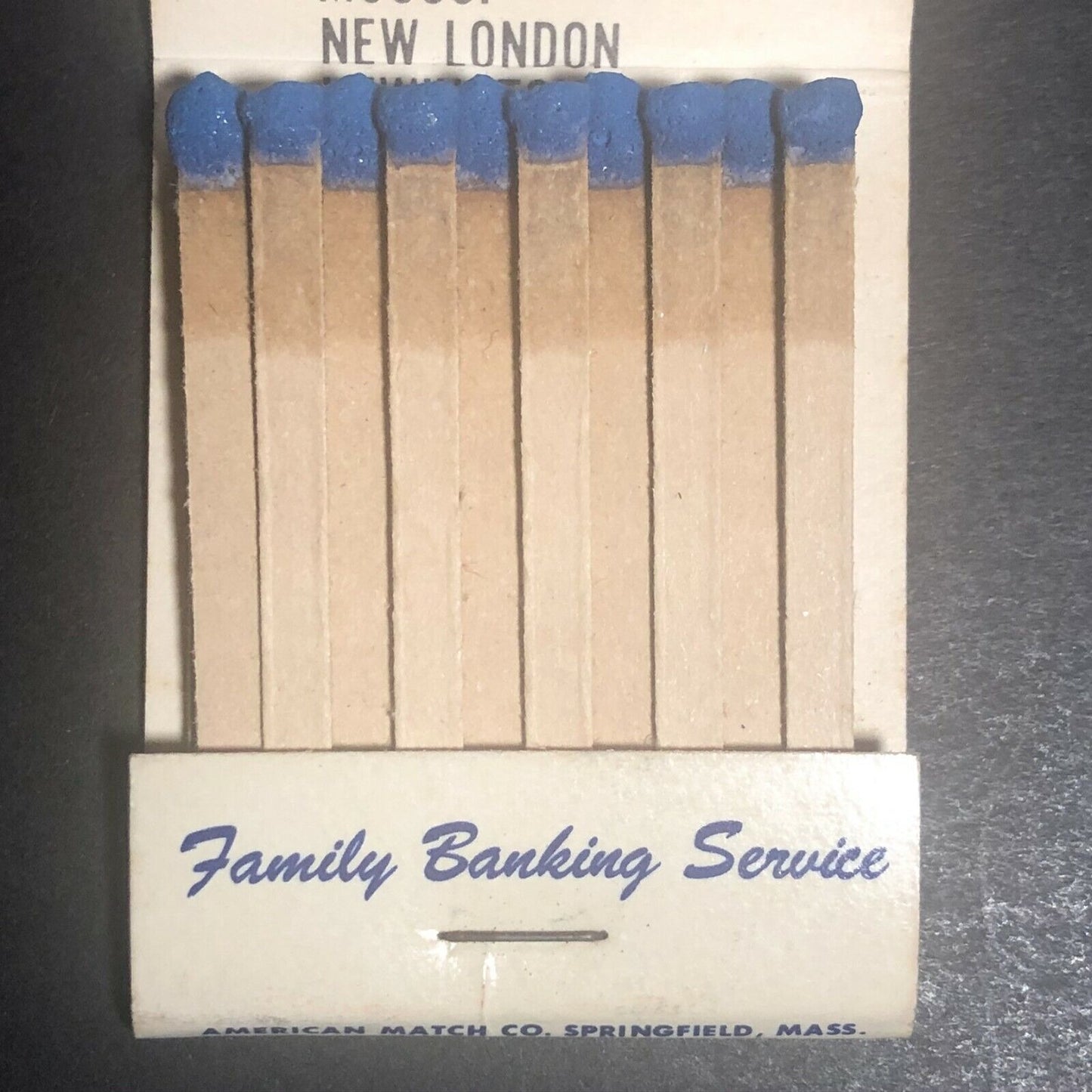 1960's-70's Full Matchbook "CBT" "Connecticut Bank and Trust"