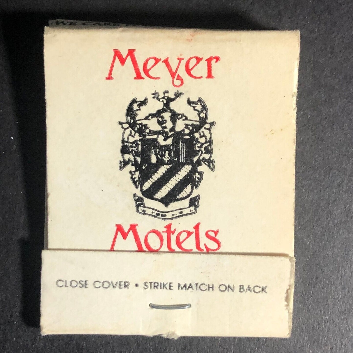 Meyer Motel Orleans Full Matchbook c1975-85