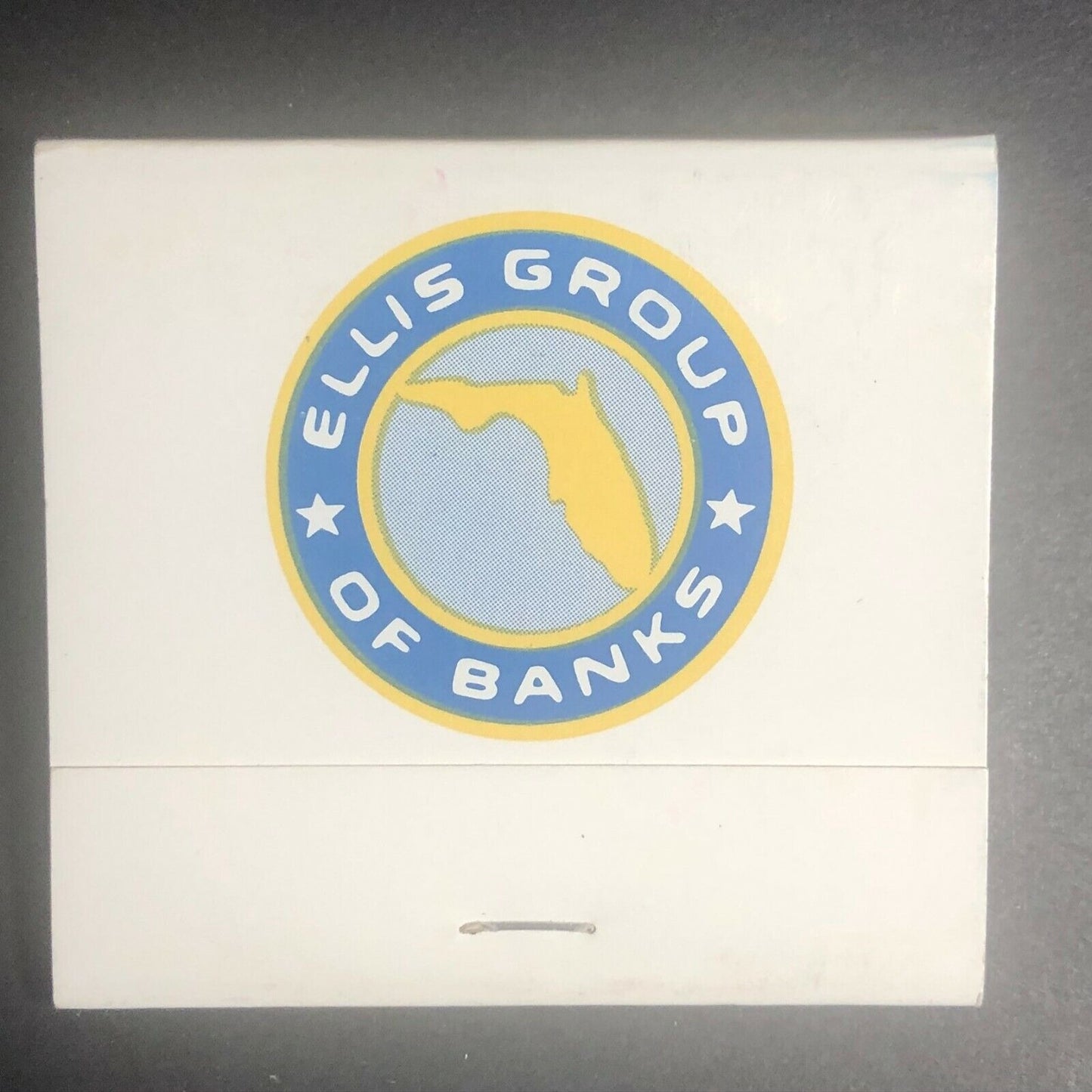 "Ellis Group of Banks" Florida Scarce 1970's-80's Full Matchbook