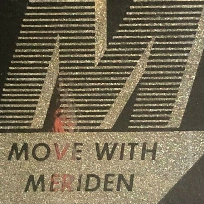 "Meriden Savings Bank" CT  Full Matchbook Scarce 1960's-70's