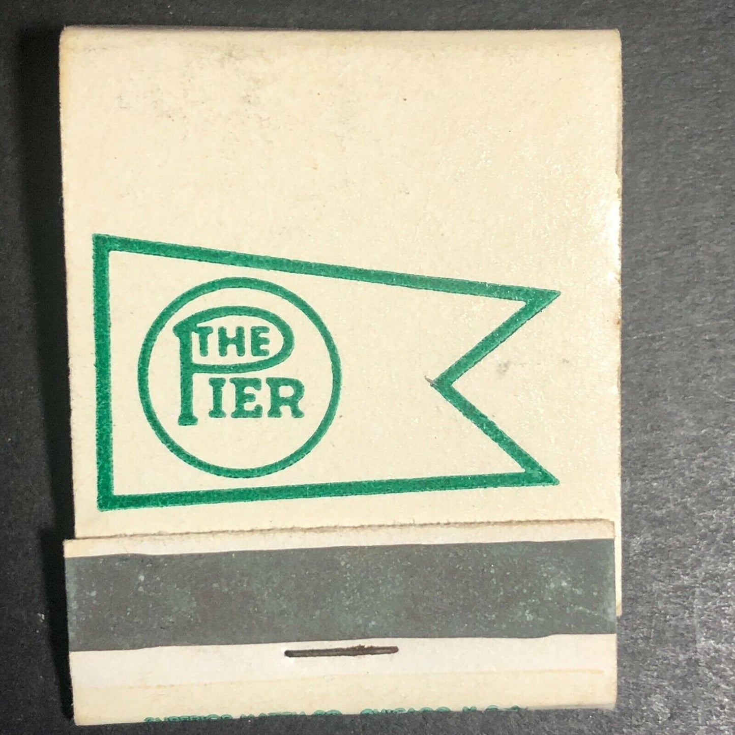 1970's Full Matchbook - "The Pier" Restaurant - Damariscotta, Maine