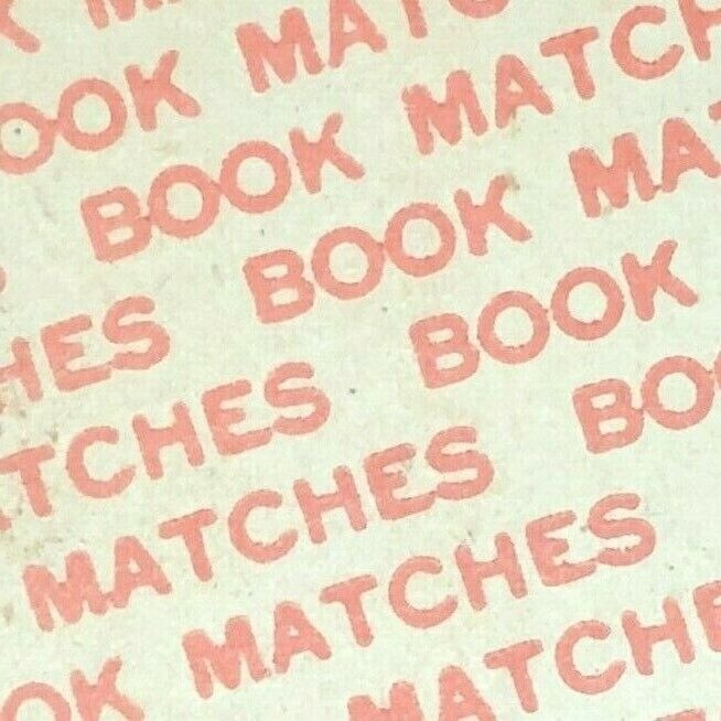 c1960's Matchbook "Lion Match Co. New York" Repeating "Book Matches" Field