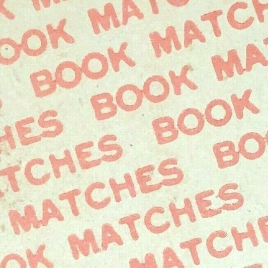 c1960's Matchbook "Lion Match Co. New York" Repeating "Book Matches" Field