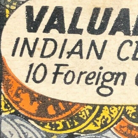 1940's-50's Full Matchbook - Valuable Cents & Foreign Coins $1 - Mail In Offer