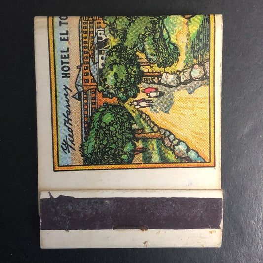 Hotel El Tovar Grand Canyon Full Length Full Matchbook c1940's VGC