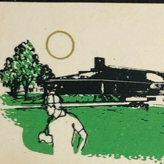 Elmcrest County Club c1970's Full Matchbook
