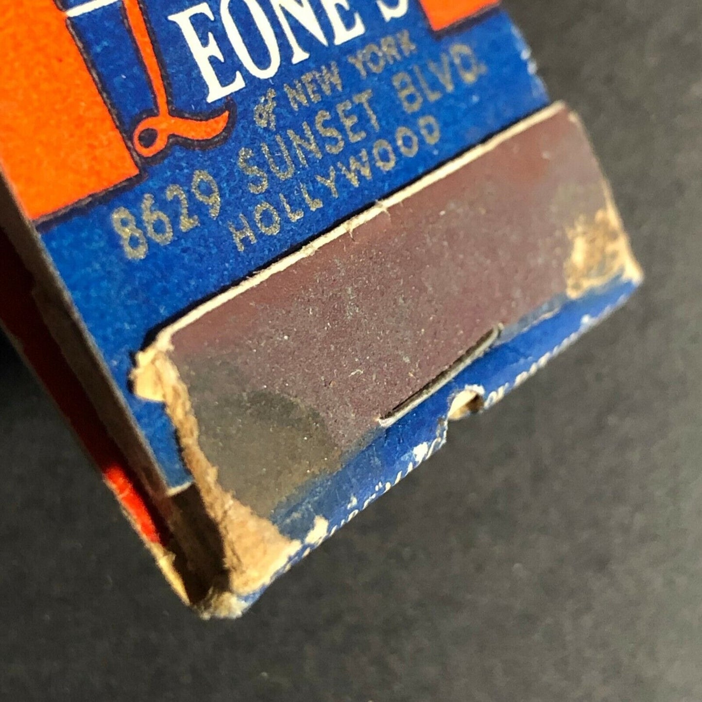 Mother Leone's Restaurant Hollywood c1950's-60's Full FEATURE Matchbook