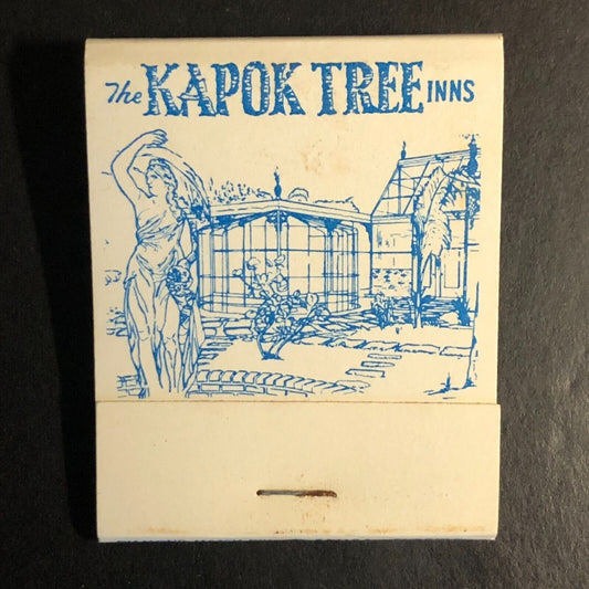 Kapok Tree Inns Restaurant Florida Locations Near Full (-1) Matchbook c1974-80's