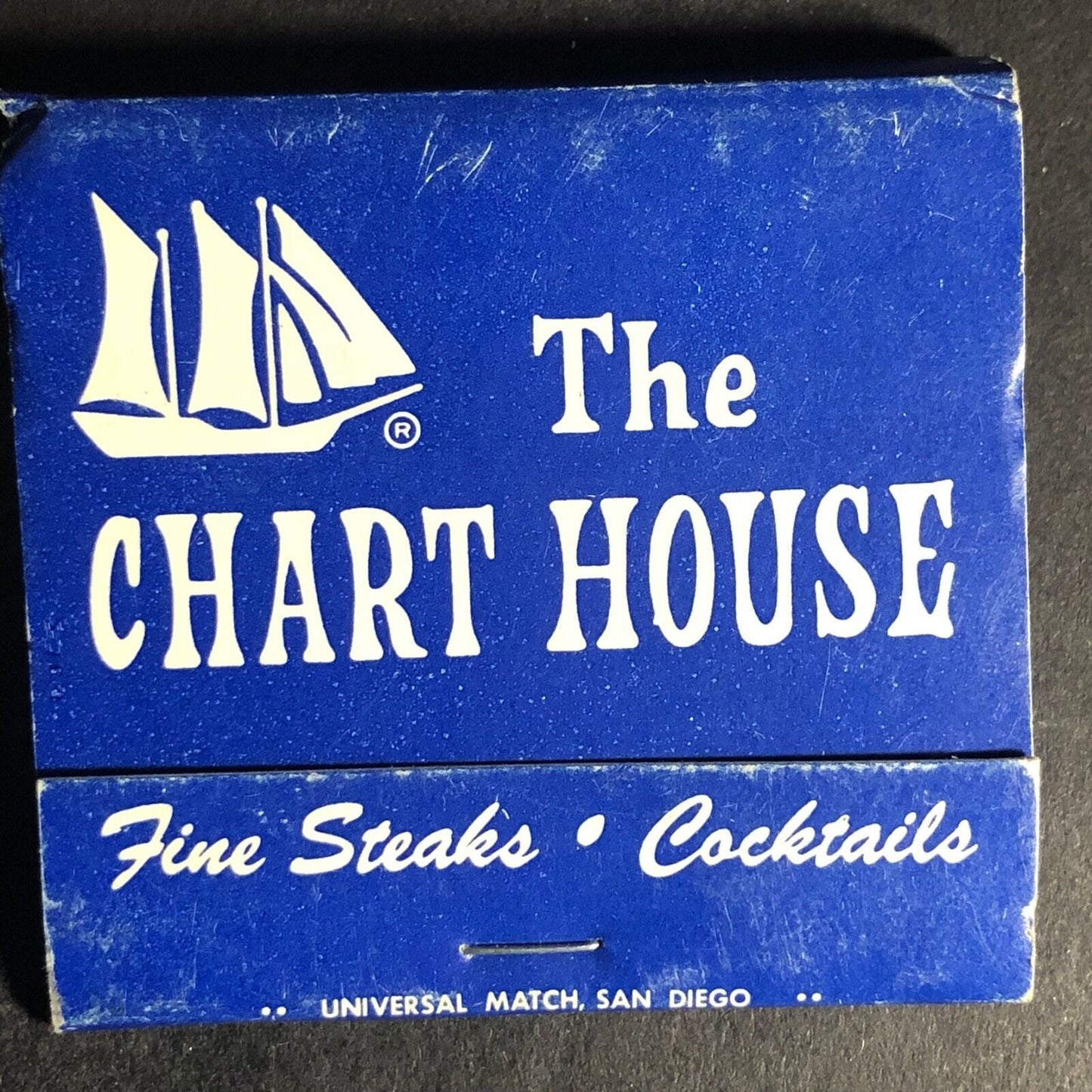 Chart House Restaurant Calif. ? 30-Strike Matchbook c1975-85