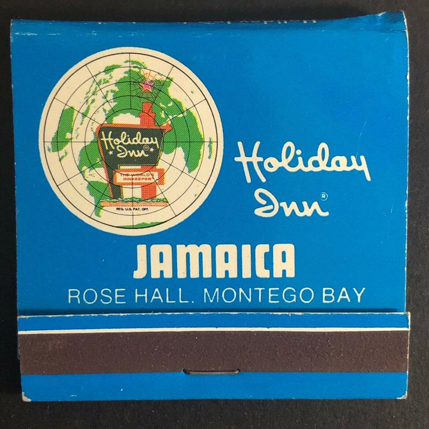 Scarce Vintage c1960's-70's Full Matchbook Holiday Inn Jamaica Rose Hall