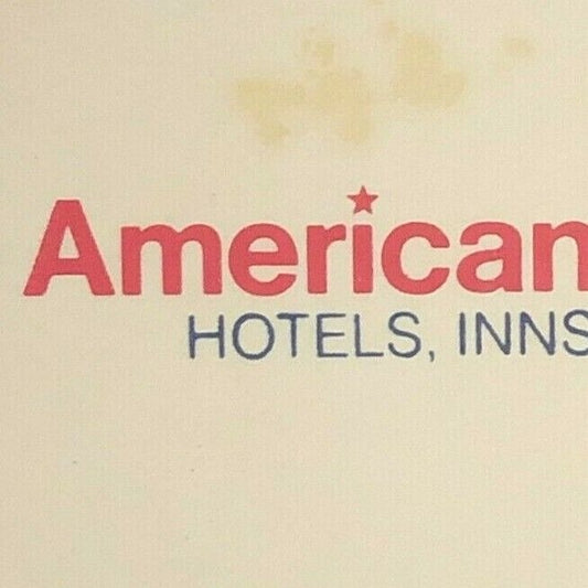 Americana Hotels, Inns & Resorts c1970's Full Matchbook